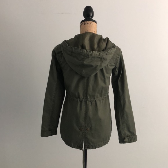 Ambiance Green Utility Cargo Adirondack Jacket Sz S - Picture 6 of 16